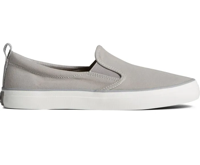 Women SeaCycled Crest Twin Gore Canvas Sneaker Grey Sperry Sneakers