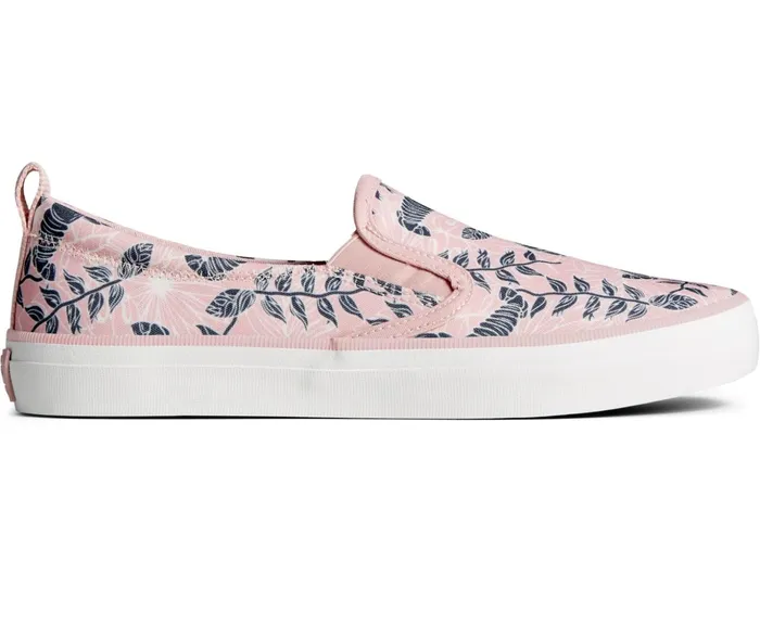 Women SeaCycled Crest Twin Gore Resort Sneaker Print Pink Sperry Sneakers