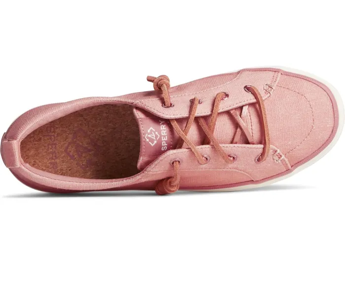 Women SeaCycled Crest Vibe Shimmer Sneaker Dark Pink Sperry Sneakers Women SeaCycled Crest Vibe Shimmer Sneaker Dark Pink Sperry Sneakers