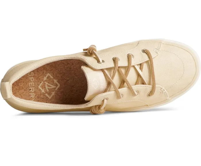 Women SeaCycled Crest Vibe Shimmer Sneaker Yellow Sperry Sneakers Women SeaCycled Crest Vibe Shimmer Sneaker Yellow Sperry Sneakers