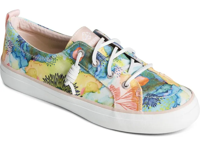 Women SeaCycled Crest Vibe Yellena James Sneaker Multi Sperry Sneakers Women SeaCycled Crest Vibe Yellena James Sneaker Multi Sperry Sneakers