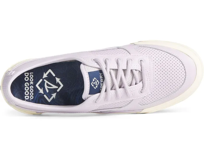 Women SeaCycled Soletide Leather Sneaker Lilac Sperry Sneakers Women SeaCycled Soletide Leather Sneaker Lilac Sperry Sneakers