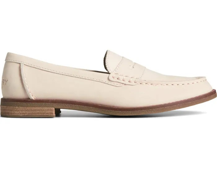 Women Seaport Penny Loafer Ivory Sperry Flats and Loafers
