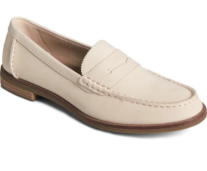 Women Seaport Penny Loafer Ivory Sperry Flats and Loafers Women Seaport Penny Loafer Ivory Sperry Flats and Loafers