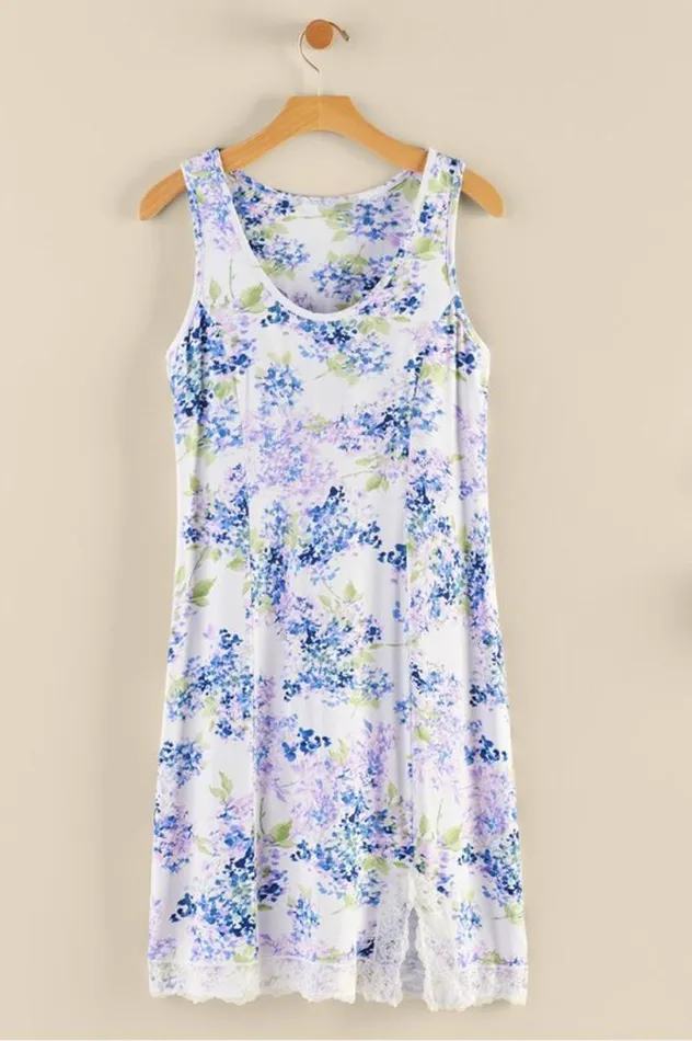 Women Serenity Bamboo Shelf Bra Sleep Dress Spring Paisley Chambray Soft Surroundings Dresses Women Serenity Bamboo Shelf Bra Sleep Dress Spring Paisley Chambray Soft Surroundings Dresses