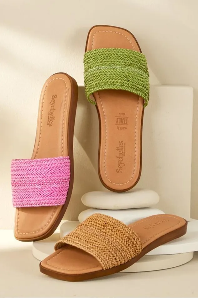 Women Seychelles Palms Perfection Woven Slide Pink Soft Surroundings Shoes Women Seychelles Palms Perfection Woven Slide Pink Soft Surroundings Shoes