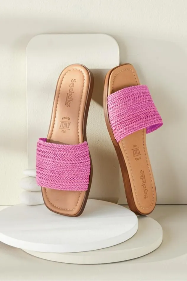 Women Seychelles Palms Perfection Woven Slide Pink Soft Surroundings Shoes Women Seychelles Palms Perfection Woven Slide Pink Soft Surroundings Shoes