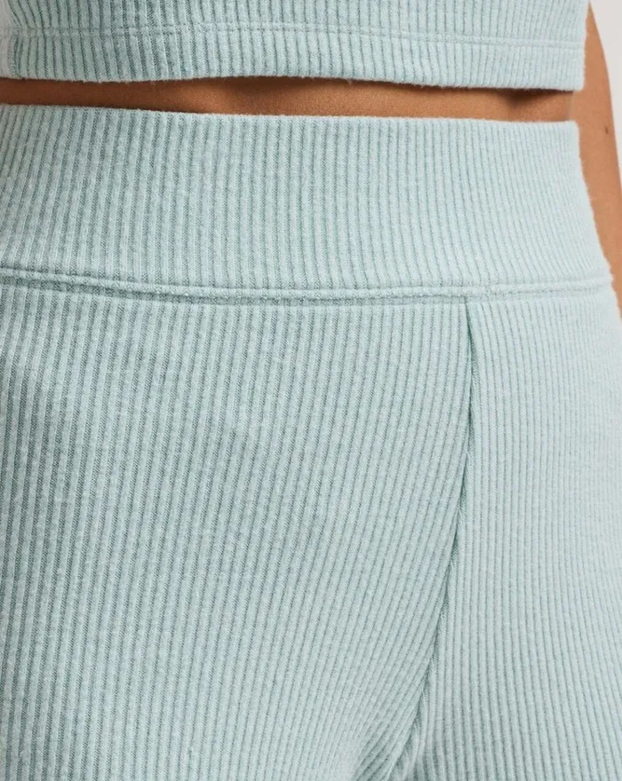 Women Shorts TravisMathew BELLE HARBOR WIDE RIB SHORT Mist