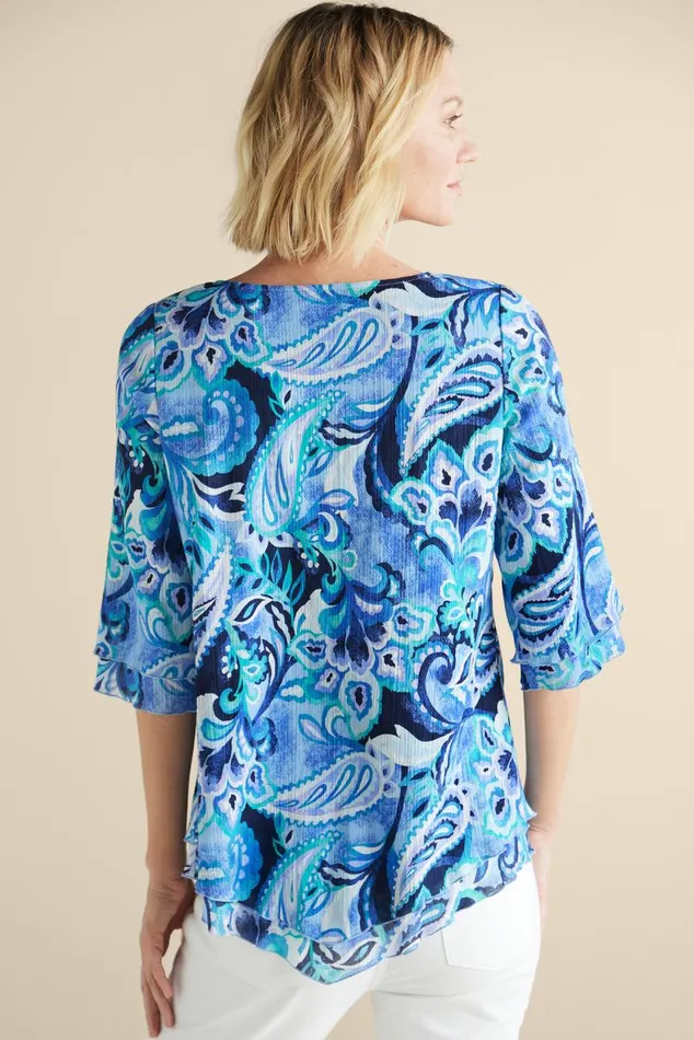 Women Siesta Key Tunic White Soft Surroundings Tops Women Siesta Key Tunic White Soft Surroundings Tops