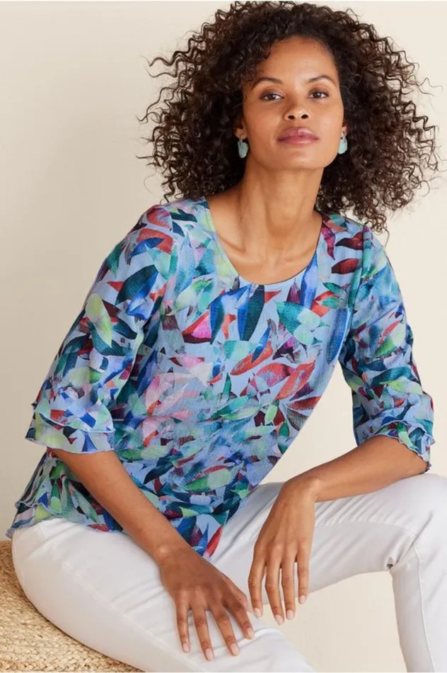Women Siesta Key Tunic White Soft Surroundings Tops Women Siesta Key Tunic White Soft Surroundings Tops