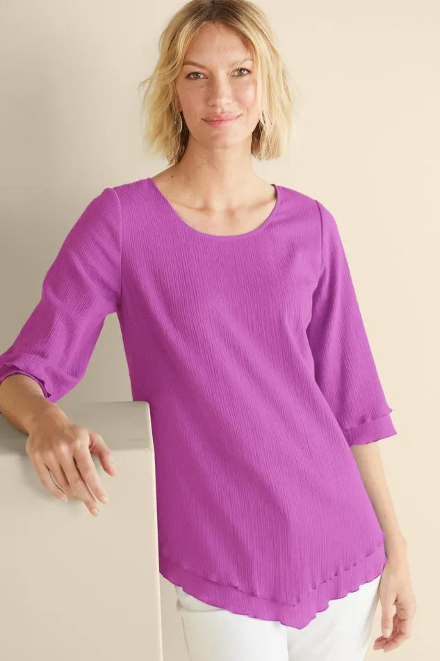 Women Siesta Key Tunic White Soft Surroundings Tops Women Siesta Key Tunic White Soft Surroundings Tops