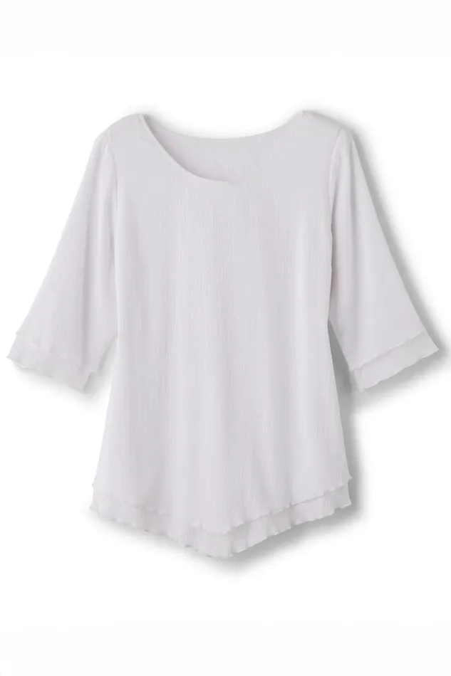 Women Siesta Key Tunic White Soft Surroundings Tops Women Siesta Key Tunic White Soft Surroundings Tops