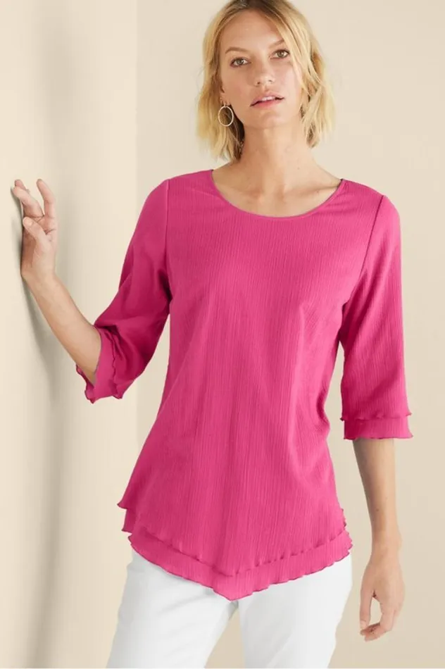 Women Siesta Key Tunic White Soft Surroundings Tops Women Siesta Key Tunic White Soft Surroundings Tops