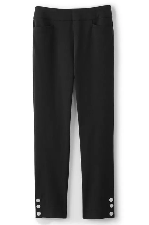 Women Soft Essential Superla Slim Leg Crop Pants Black Soft Surroundings Pants Women Soft Essential Superla Slim Leg Crop Pants Black Soft Surroundings Pants