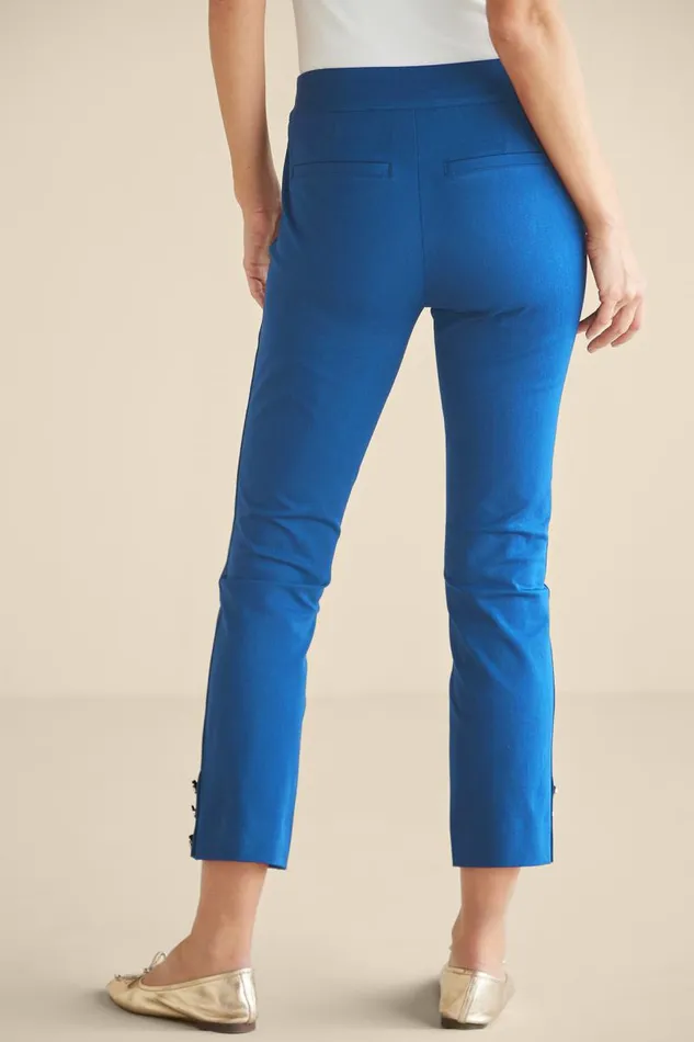 Women Soft Essential Superla Slim Leg Crop Pants Black Soft Surroundings Pants Women Soft Essential Superla Slim Leg Crop Pants Black Soft Surroundings Pants