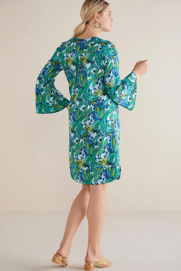 Women Soleil Linen Blend Dress Pink Peacock Soft Surroundings Dresses Women Soleil Linen Blend Dress Pink Peacock Soft Surroundings Dresses