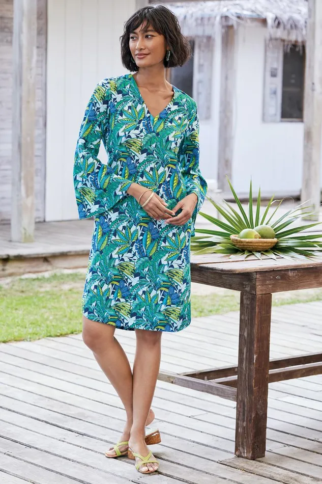 Women Soleil Linen Blend Dress Pink Peacock Soft Surroundings Dresses Women Soleil Linen Blend Dress Pink Peacock Soft Surroundings Dresses