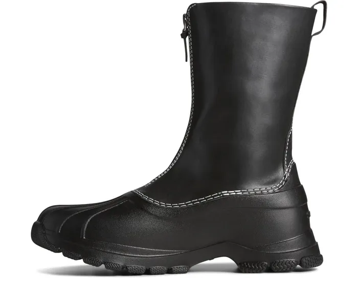 Women Sperry X Who What Wear Duck Float Zip Up Boot Black Sperry Boots Women Sperry X Who What Wear Duck Float Zip Up Boot Black Sperry Boots