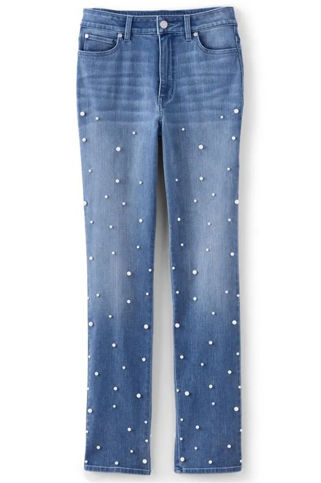 Women Ultimate Denim Pearl Straight Leg Jeans Icy Blue Wash Soft Surroundings Jeans Women Ultimate Denim Pearl Straight Leg Jeans Icy Blue Wash Soft Surroundings Jeans