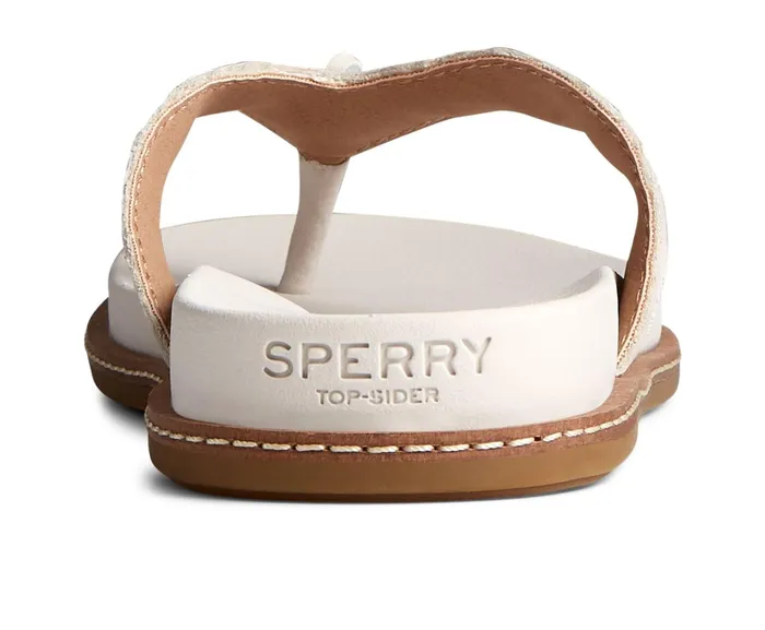 Women Waveside PLUSHWAVE Flip Flop Ivory Sperry Sandals Women Waveside PLUSHWAVE Flip Flop Ivory Sperry Sandals