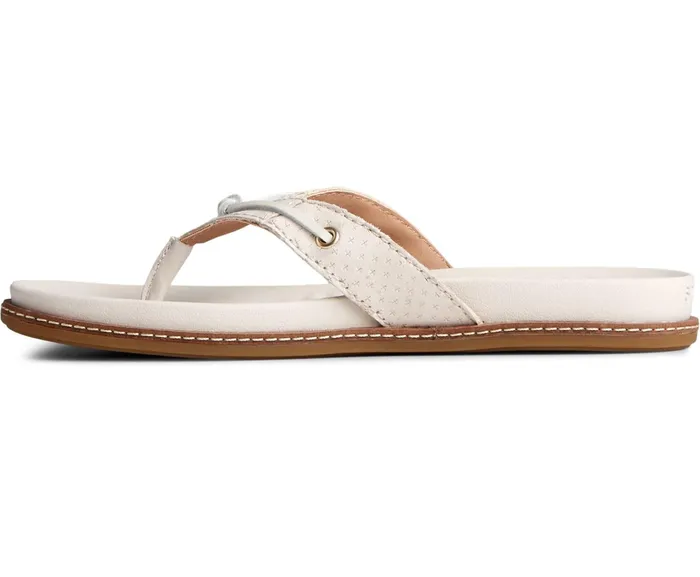 Women Waveside PLUSHWAVE Flip Flop Ivory Sperry Sandals Women Waveside PLUSHWAVE Flip Flop Ivory Sperry Sandals