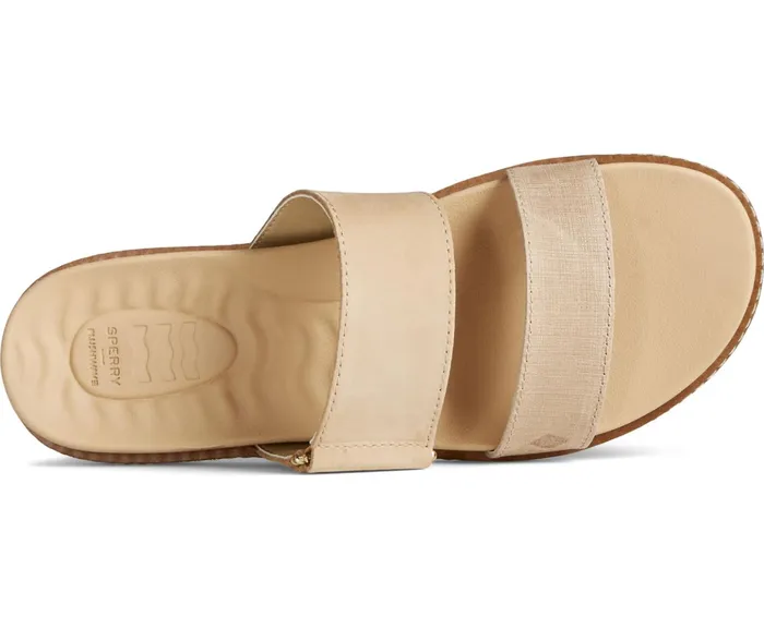 Women Waveside PLUSHWAVE Slide Sandal Tan Sperry Sandals Women Waveside PLUSHWAVE Slide Sandal Tan Sperry Sandals
