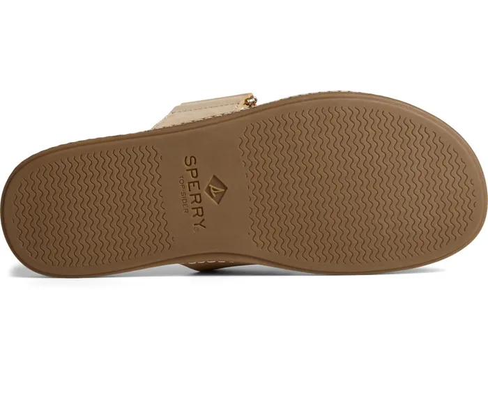 Women Waveside PLUSHWAVE Slide Sandal Tan Sperry Sandals Women Waveside PLUSHWAVE Slide Sandal Tan Sperry Sandals