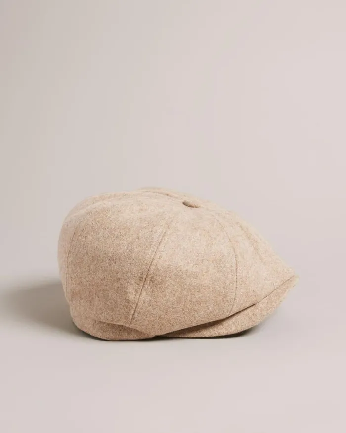 Wool Blend Baker Boy Cap Camel Men Ted Baker Hats and Caps Wool Blend Baker Boy Cap Camel Men Ted Baker Hats and Caps