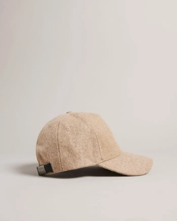 Wool Blend Cap Camel Men Ted Baker Hats and Caps