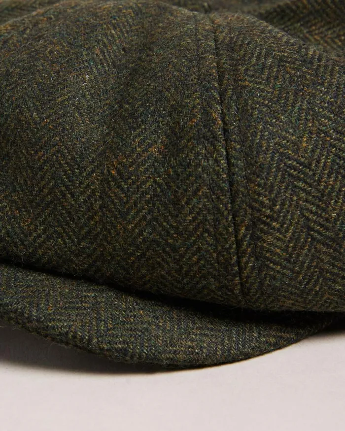 Wool Felt Baker Boy Hat Khaki Men Ted Baker Hats and Caps Wool Felt Baker Boy Hat Khaki Men Ted Baker Hats and Caps