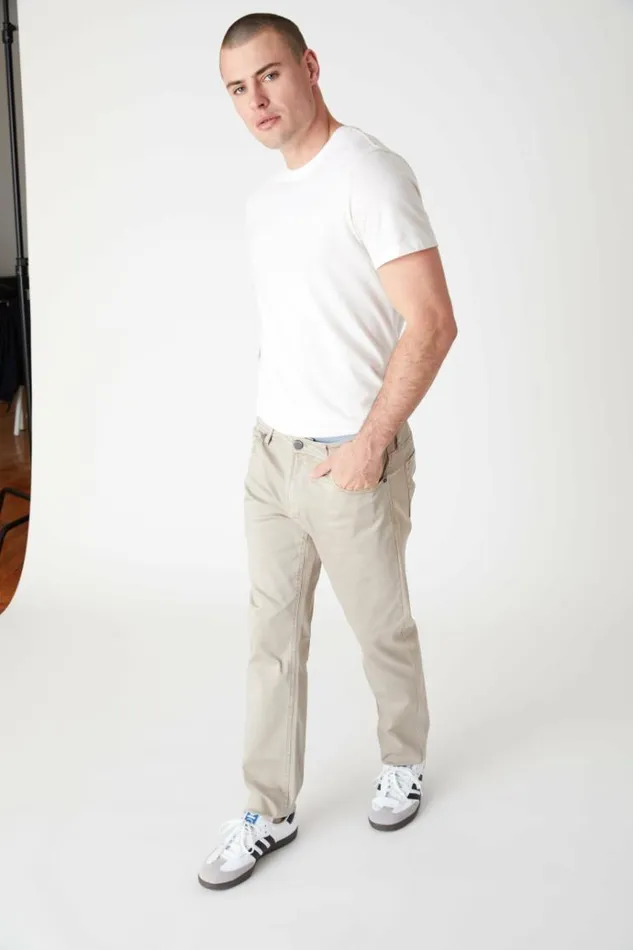 Wooster In Stone Grey Jean Men Blank NYC Jeans