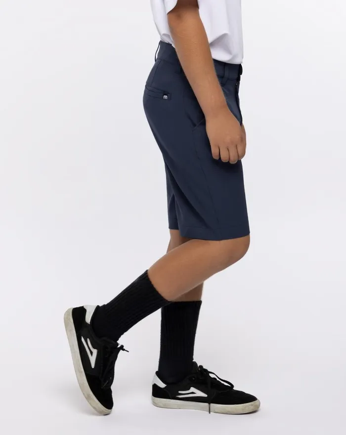 Youth Youth Bottoms TravisMathew STARNES YOUTH SHORT Mood Indigo