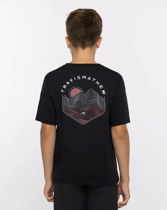 Youth Youth Tops TravisMathew PURE COMEDY YOUTH TEE Black