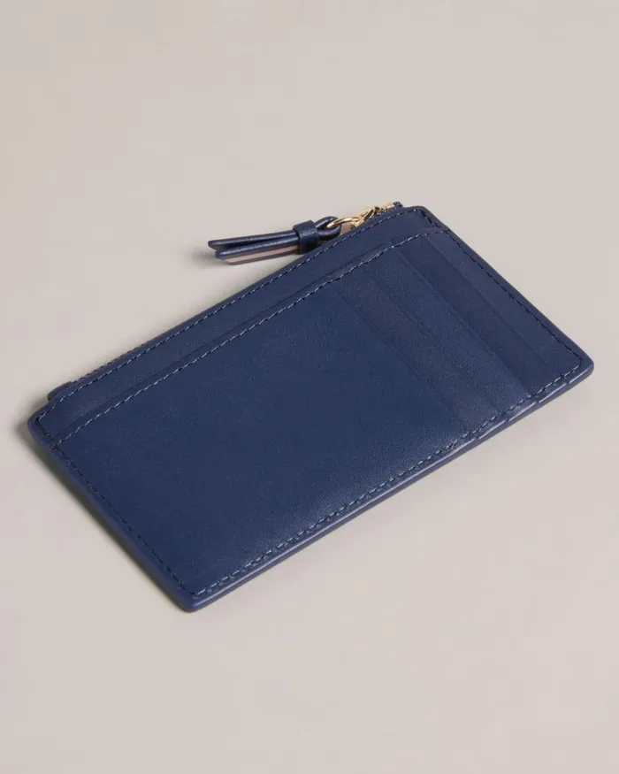 Zip Up Coin Purse Navy Women Ted Baker Wallets and Card Holders