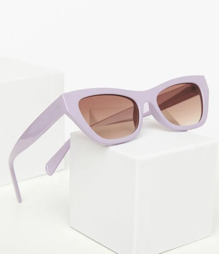 1950s Purple Cat Eye Sunglasses Accessories Unique Vintage Sunglasses
