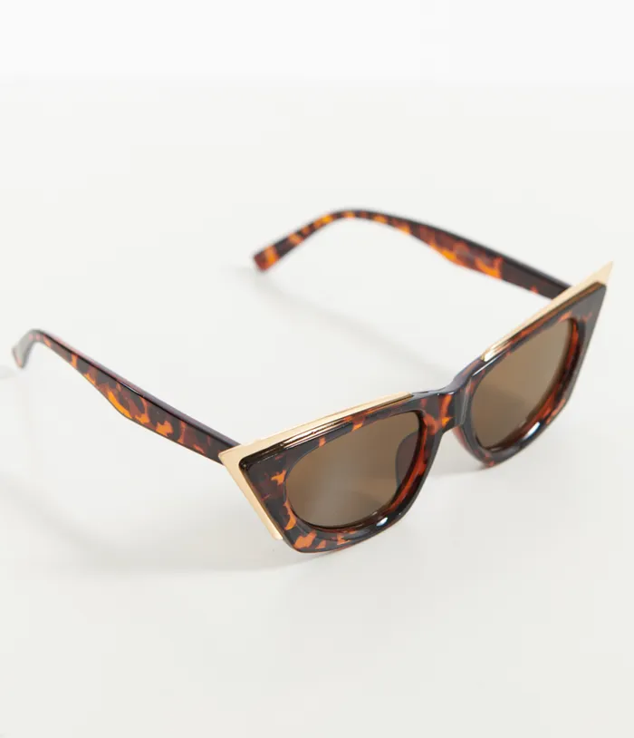 1950s Tortoise Cat Eye Sunglasses Accessories Unique Vintage Sunglasses