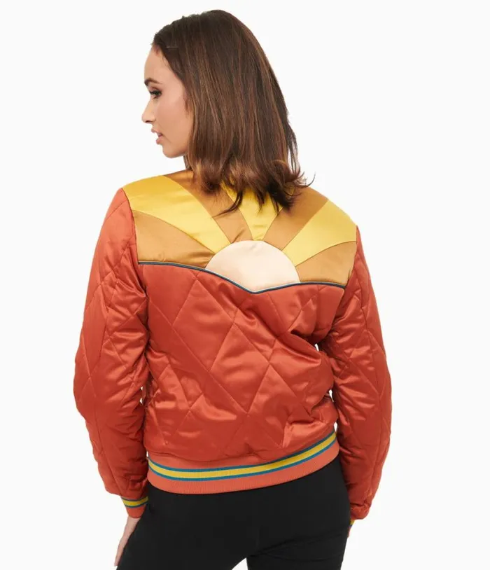 1970s Burnt Orange Rising Sun Chainstitch Bomber Jacket ClothingPlus Unique Vintage Jackets 1970s Burnt Orange Rising Sun Chainstitch Bomber Jacket ClothingPlus Unique Vintage Jackets