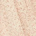 1970s Ivory and Coral Berries Print Crop Top Clothing Unique Vintage Blouses