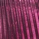 1970s Metallic Magenta Pleated Caftan DressesPlus Unique Vintage Midi and Maxi