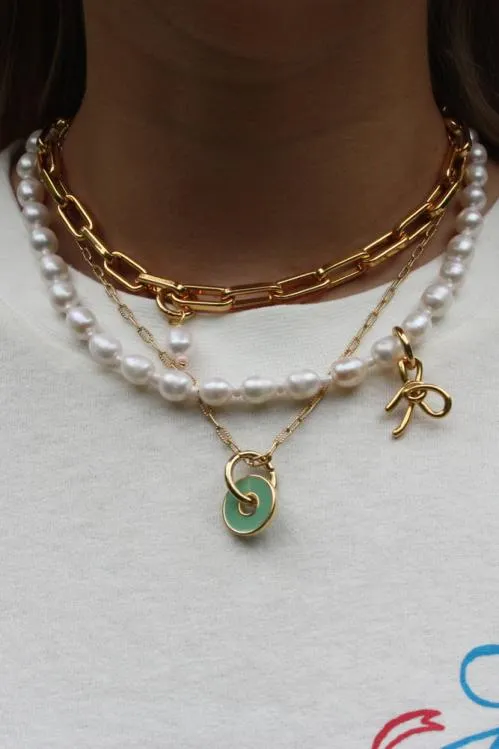 Accessories Jewellery Damson Madder Mega Gold Chain Necklace