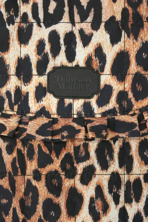 Accessories Laptop Covers Damson Madder Frill Laptop Bag In Leopard