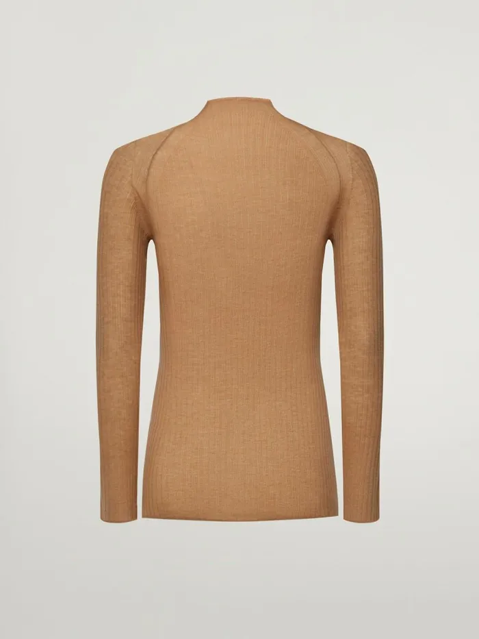 Air Wool Top Long Sleeves Lion Shade Women Wolford Longsleeve Shirts