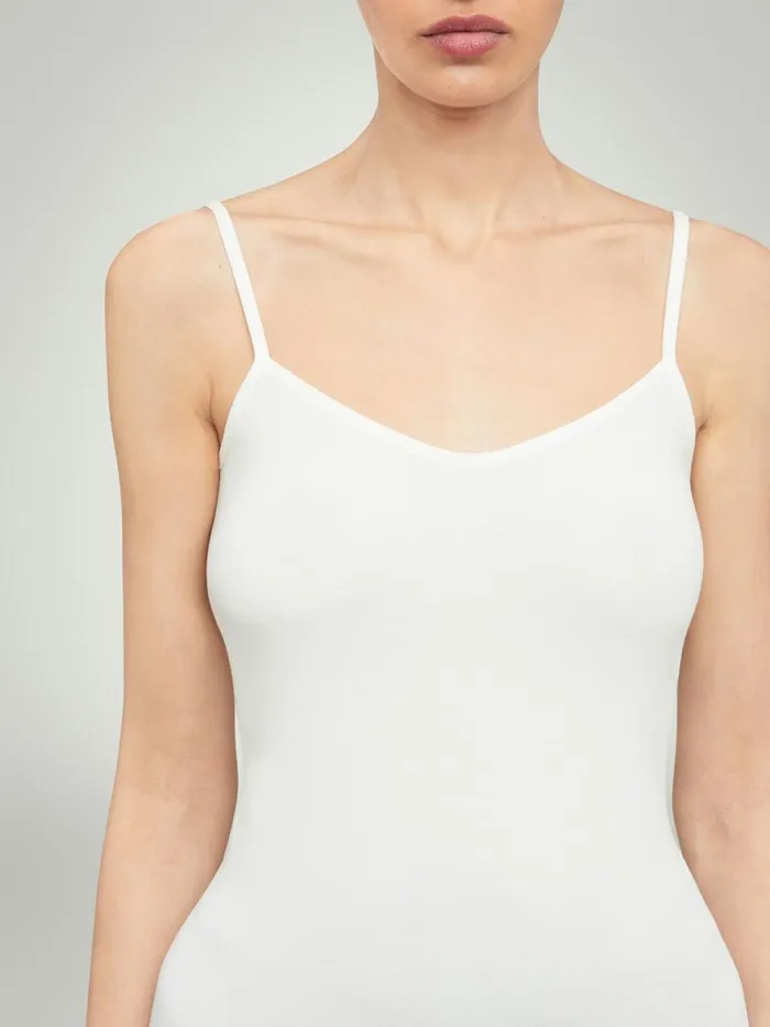 Aurora Hawaii Top Sleeveless White Women Wolford Tops