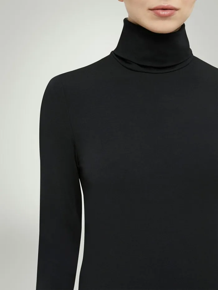 Aurora Pullover Black Women Wolford Longsleeve Shirts