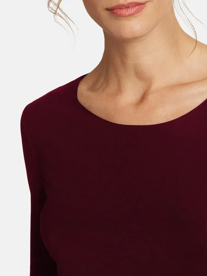 Aurora Pure Pullover Acai Women Wolford Longsleeve Shirts