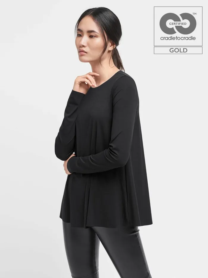 Aurora Pure Pullover Black Women Wolford Tops