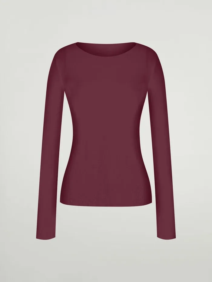 Aurora Pure Pullover Chianti Women Wolford Tops