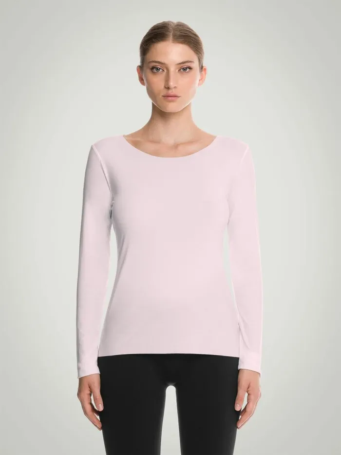 Aurora Pure Pullover Marshmellow Women Wolford Tops
