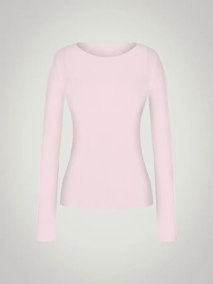 Aurora Pure Pullover Marshmellow Women Wolford Tops