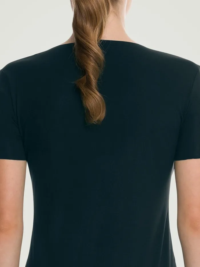 Aurora Pure Shirt Dark Night Women Wolford Tops